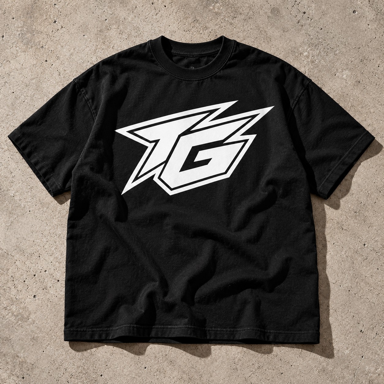 CORE LOGO TEE concept in black / white